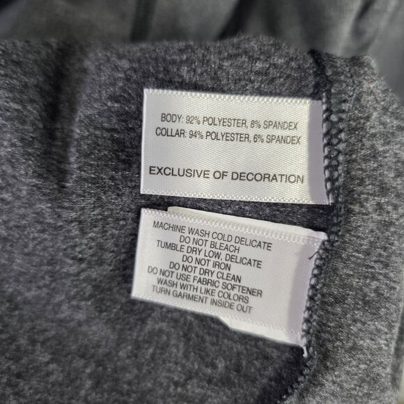 Mens Cutter & Buck Gray Pullover 1/4 Zip Shirt OSU Long Sleeve Mock Neck Size XL - Picture 4 of 8